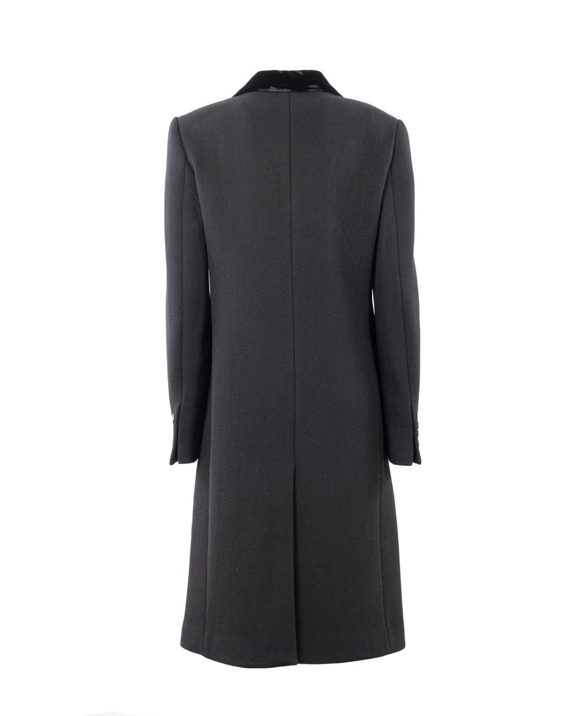 shop EMPORIO ARMANI  Cappotto: Emporio Armani cappotto con rever in lana.
Lana cavalery.
Scollo con rever.
Collo in velluto.
Abbottonatura frontale nascosta.
Maniche lunghe.
Polsini con bottone.
Tasca pochette.
Tasche con flap.
Spacco sul retro.
Capo foderato.
Composizione: 100% lana vergine; tessuto secondario: 65% viscosa, 35% cupro; fodera principale: 100% poliestere; fodera secondaria: 51% lana vergine, 41% poliestere.
Made in China.. EW001384 AF10228-UC001 number 9967546